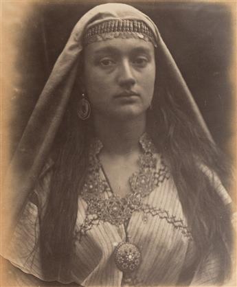 JULIA MARGARET CAMERON (1815-1879) Balaustion (Annie Chinery Cameron). 1871.                                                                     